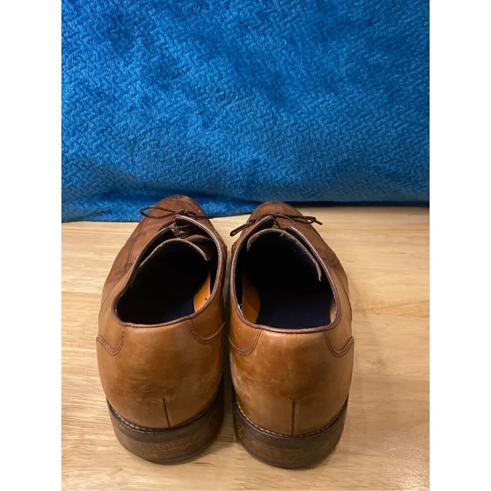 ✅Cole Haan tan brown lace up loafers
